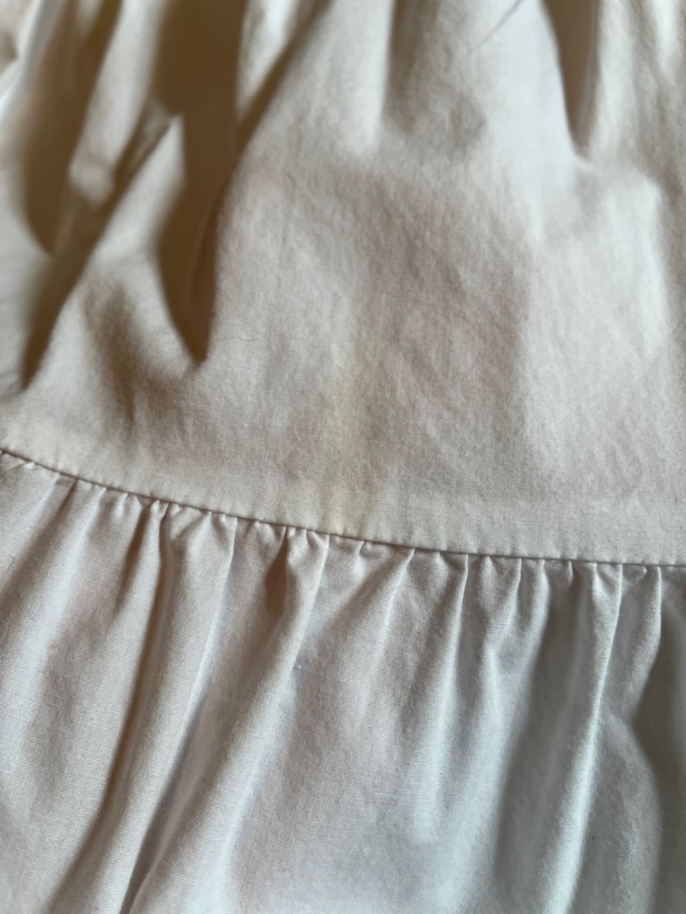 J. Crew White Sleeveless Tiered Cotton Dress - Picture 4 of 10